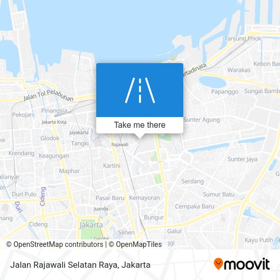 Jalan Rajawali Selatan Raya map