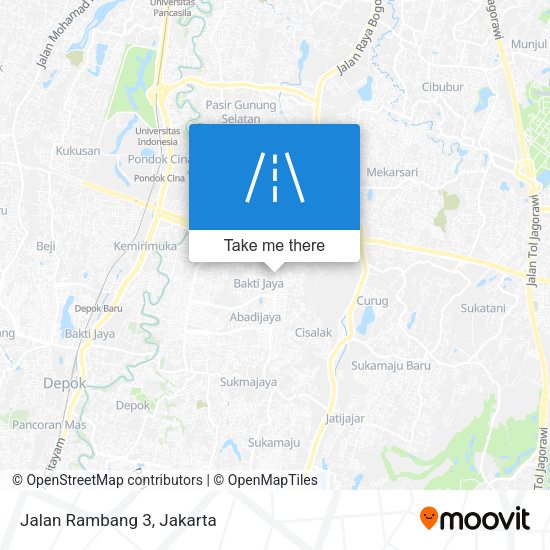 Jalan Rambang 3 map