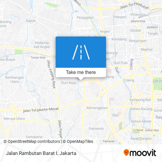 Jalan Rambutan Barat I map