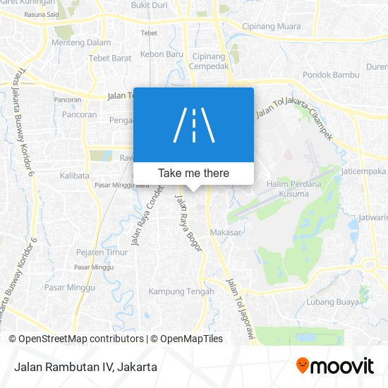 Jalan Rambutan IV map