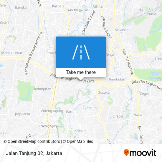 Jalan Tanjung 02 map