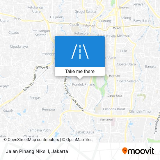 Jalan Pinang Nikel I map
