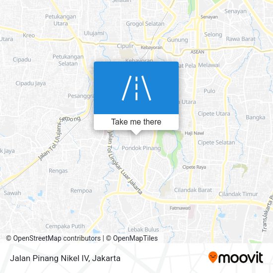 Jalan Pinang Nikel IV map