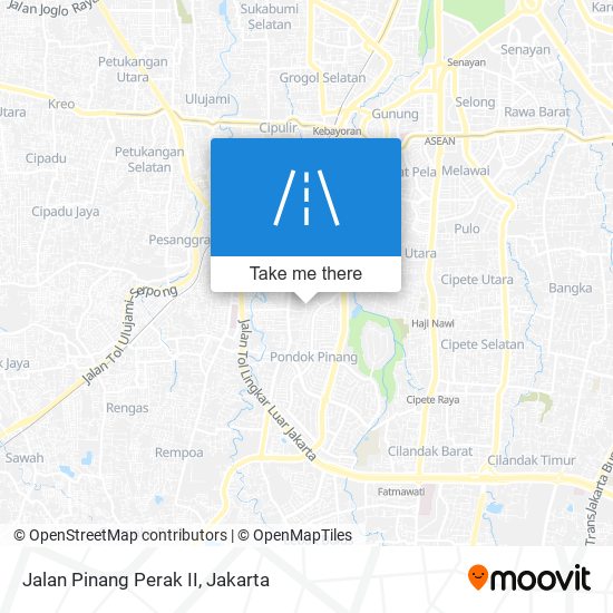 Jalan Pinang Perak II map