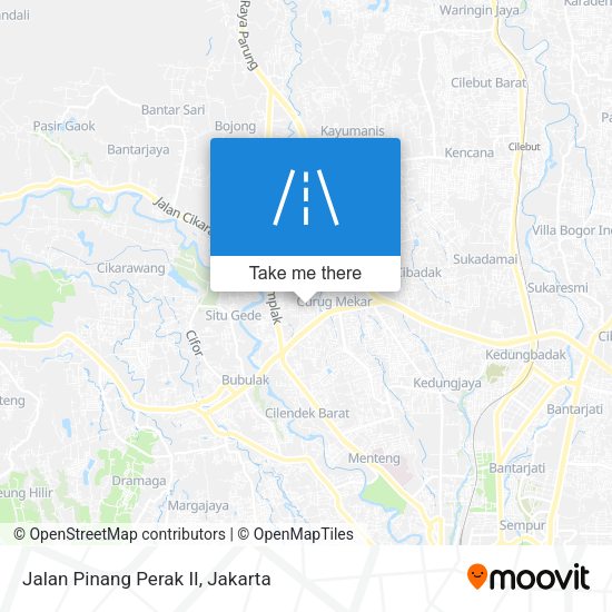 Jalan Pinang Perak II map