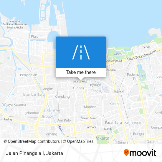 Jalan Pinangsia I map