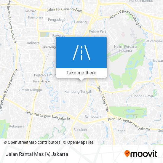 Jalan Rantai Mas IV map