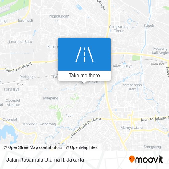 Jalan Rasamala Utama II map