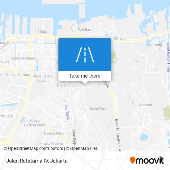 Jalan Ratatama IV map