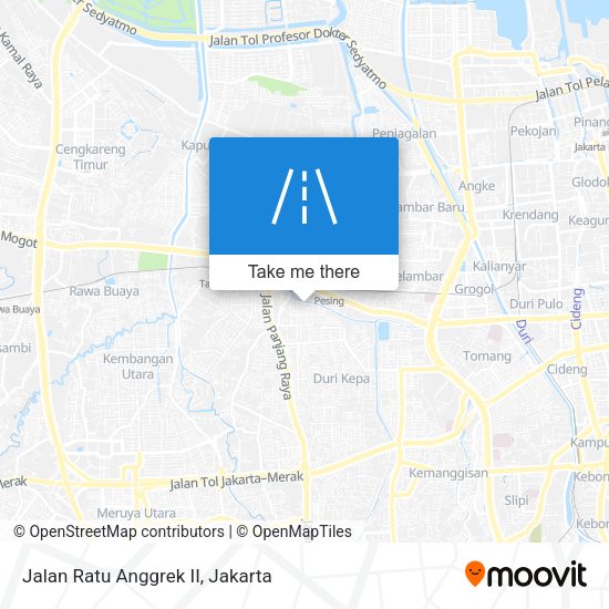 Jalan Ratu Anggrek II map