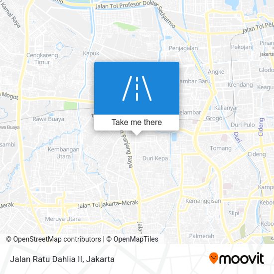 Jalan Ratu Dahlia II map