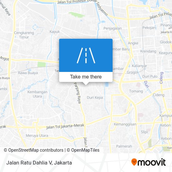 Jalan Ratu Dahlia V map