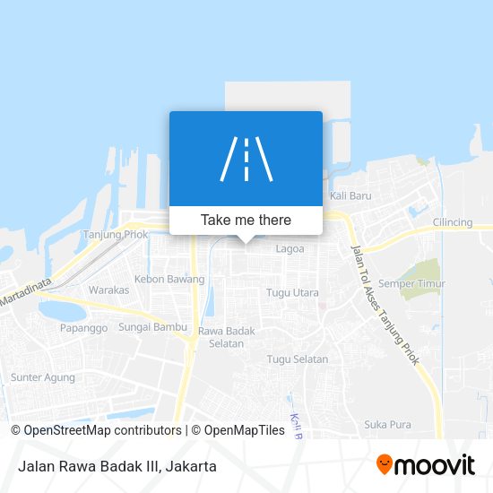 Jalan Rawa Badak III map
