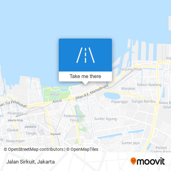 Jalan Sirkuit map