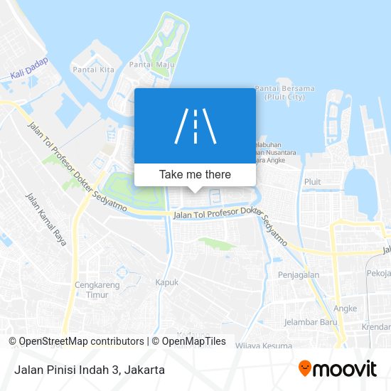 Jalan Pinisi Indah 3 map