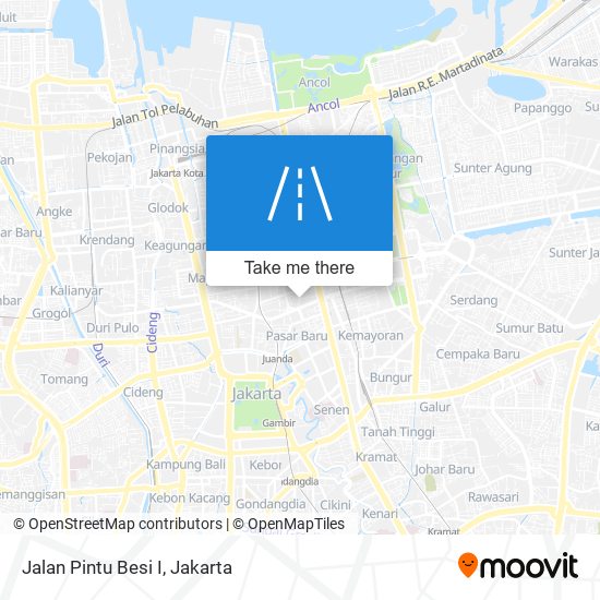 Jalan Pintu Besi I map