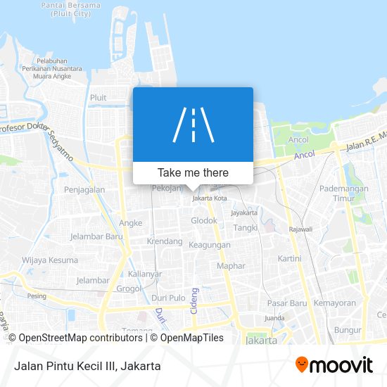 Jalan Pintu Kecil III map