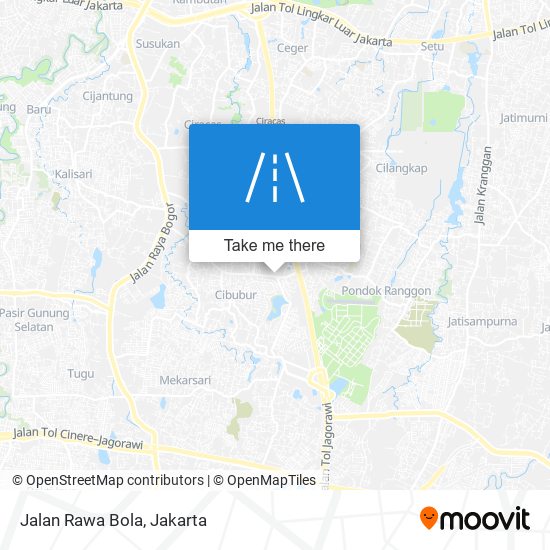 Jalan Rawa Bola map