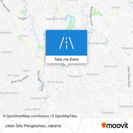 Jalan Situ Pengasinan map