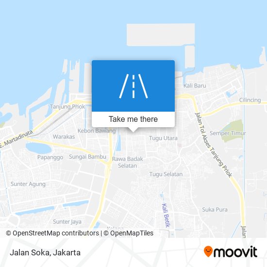 Jalan Soka map