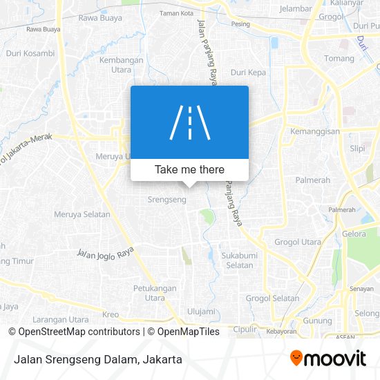 Jalan Srengseng Dalam map