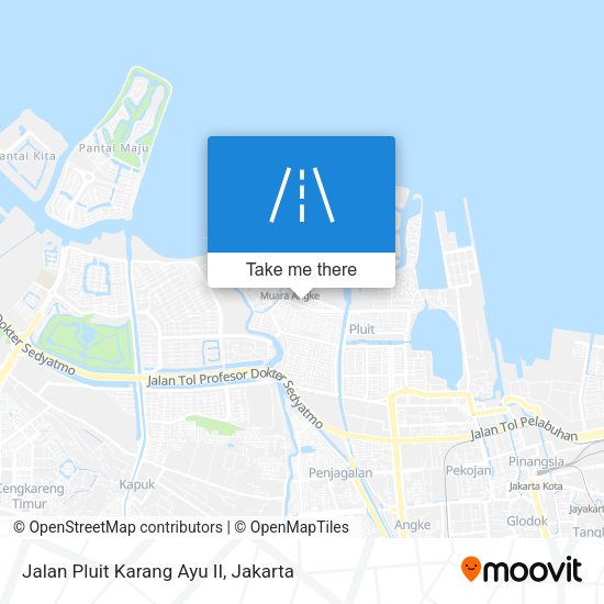 Jalan Pluit Karang Ayu II map