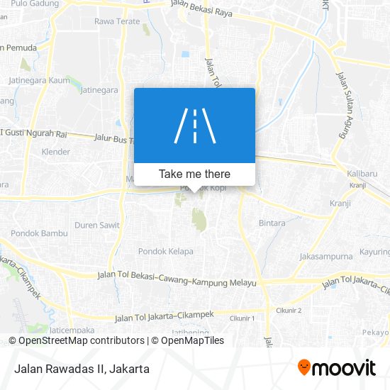 Jalan Rawadas II map