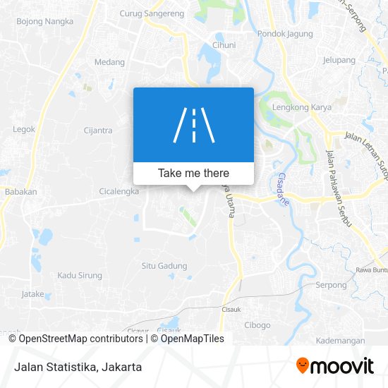 Jalan Statistika map