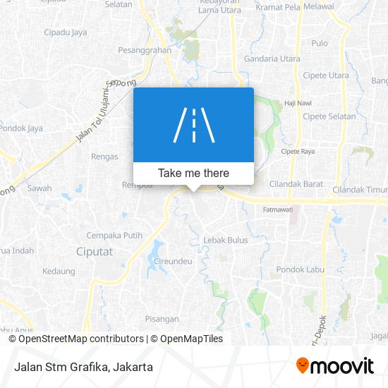 Jalan Stm Grafika map