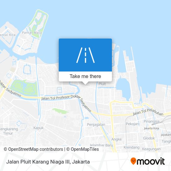 Jalan Pluit Karang Niaga III map