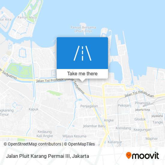 Jalan Pluit Karang Permai III map