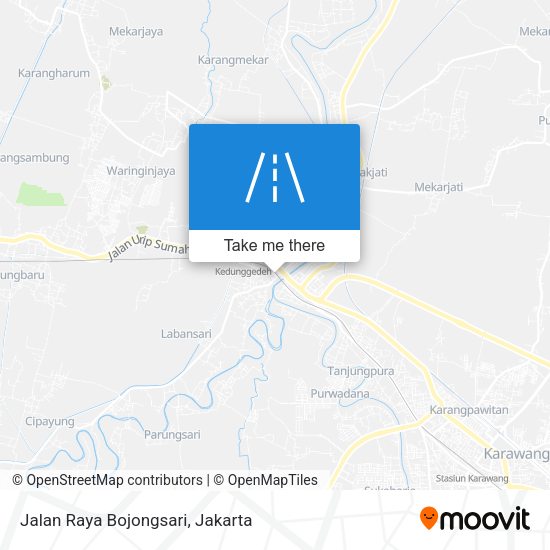 Jalan Raya Bojongsari map
