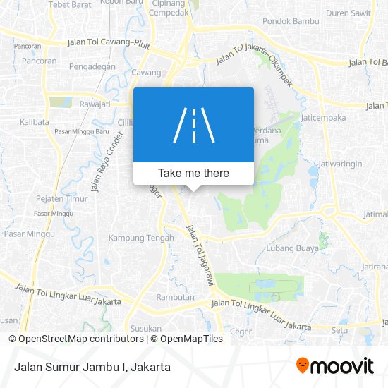 Jalan Sumur Jambu I map