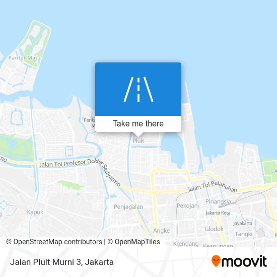 Jalan Pluit Murni 3 map