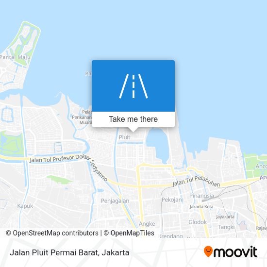 Jalan Pluit Permai Barat map