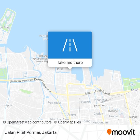 Jalan Pluit Permai map