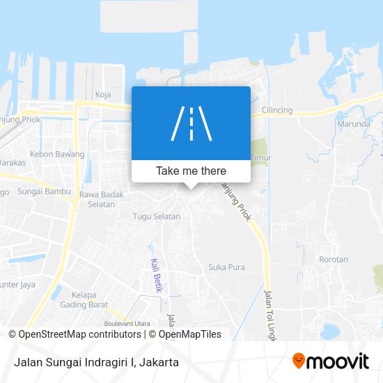 Jalan Sungai Indragiri I map