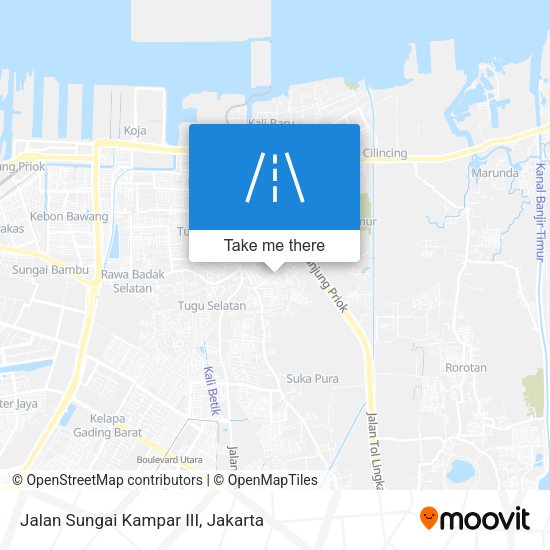 Jalan Sungai Kampar III map