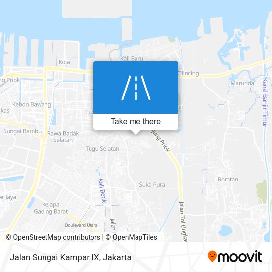 Jalan Sungai Kampar IX map