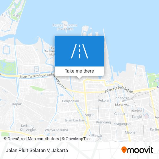 Jalan Pluit Selatan V map