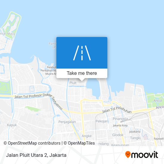 Jalan Pluit Utara 2 map