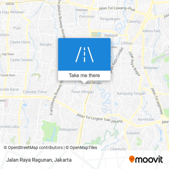 Jalan Raya Ragunan map