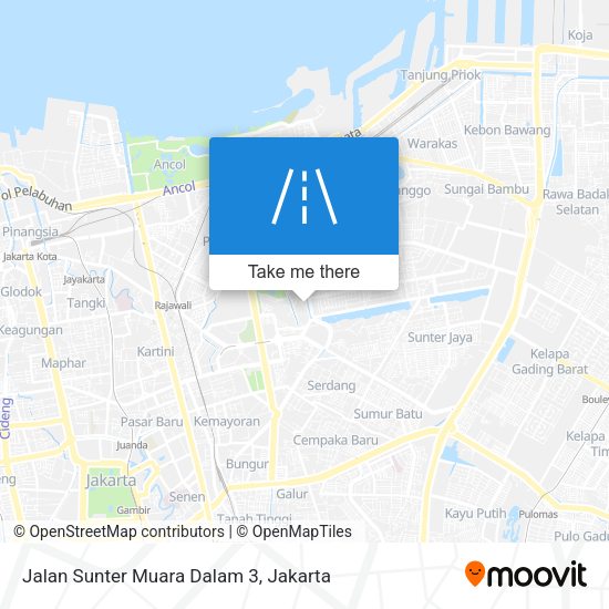 Jalan Sunter Muara Dalam 3 map