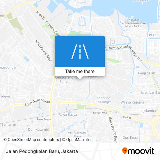 Jalan Pedongkelan Baru map