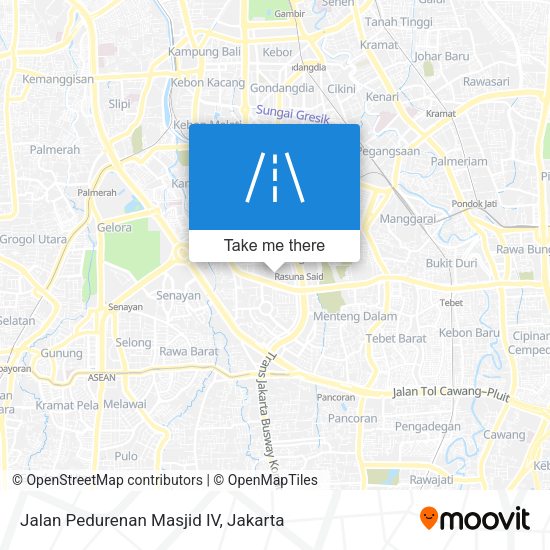 Jalan Pedurenan Masjid IV map