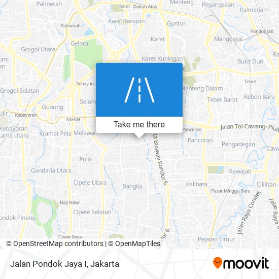 Jalan Pondok Jaya I map