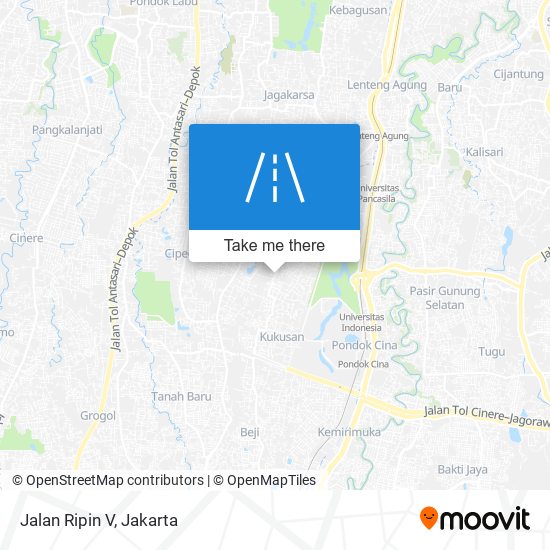 Jalan Ripin V map