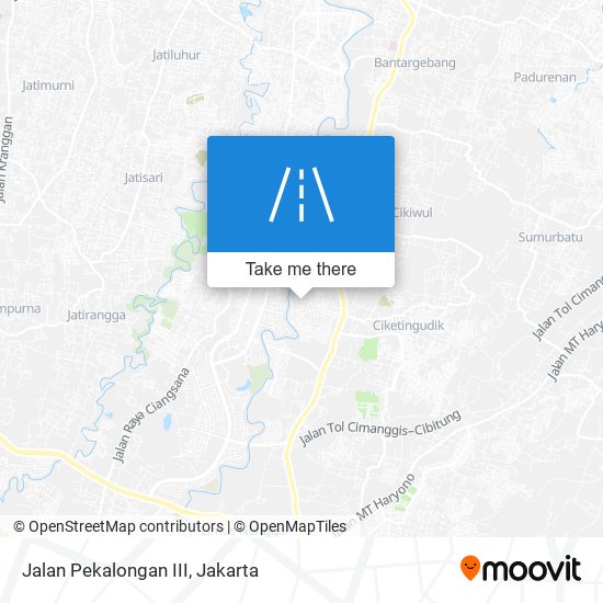 Jalan Pekalongan III map