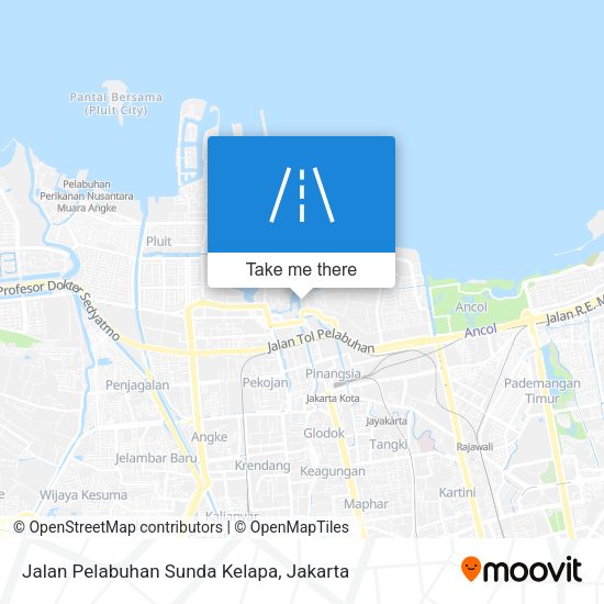 Jalan Pelabuhan Sunda Kelapa map