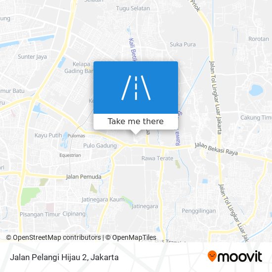 Jalan Pelangi Hijau 2 map